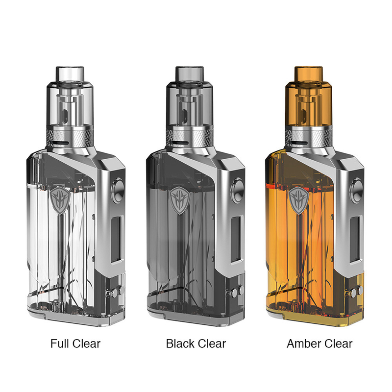 Rincoe Jellybox 228w Kutu Mod Kitleri Çift 18650 Piller 4.8ml Alt Ohm Tankı