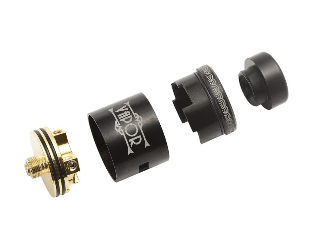 Buhar Fırtınası Eko Rda 90w Kutu Mod Kitleri E Sigara Başlangıç ​​Kitleri Tekli 18650 Pil 24mm