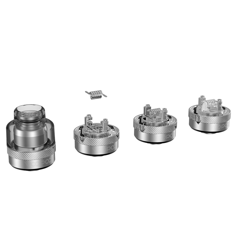 26 x 46.5 mm Voopoo Rta Pod Tankı 2ml 510 İplik Pnp Tanklarının Değiştirilmesi