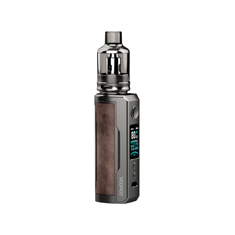 100w E Sağlık Sigara Başlangıç ​​Seti Tek 18650 21700 Pil Tpp Pod Tankı Voopoo Drag X Plus