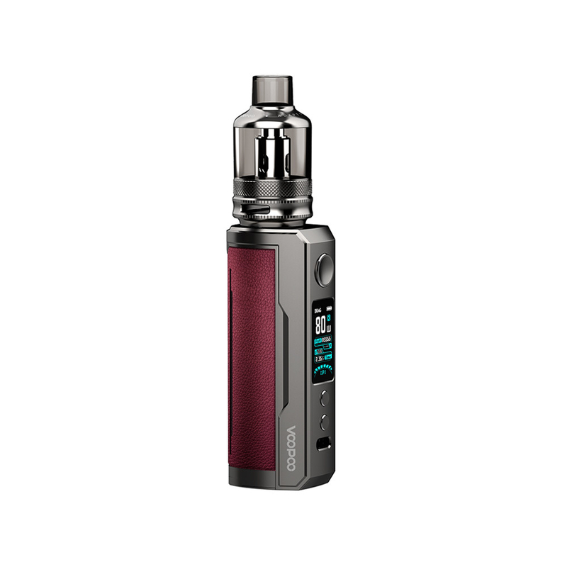 100w E Sağlık Sigara Başlangıç ​​Seti Tek 18650 21700 Pil Tpp Pod Tankı Voopoo Drag X Plus