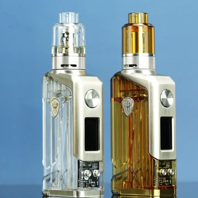 Jellybox 228w Tc E Sigara Başlangıç ​​Kitleri 4.8ml Mesh Bobin 18650 Pil Mod Kiti