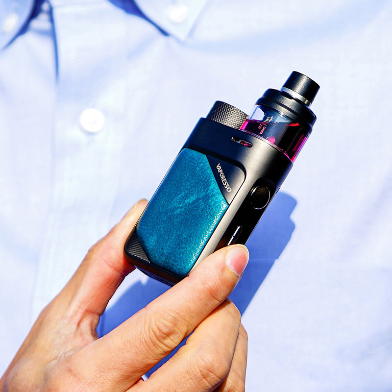 Box Mod E Sigara Cihazları Vaporesso Swag Px80 Pod Mod Kit Tekli 18650 Pil Gtx 0.2 0.3 Bobin