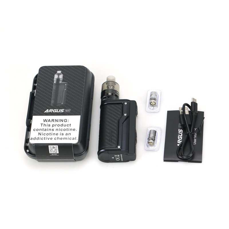 Argus Gt 160w Vape Mod Kitleri Çift 18650 Pil 4.5ml 2ml Tank Atomizer