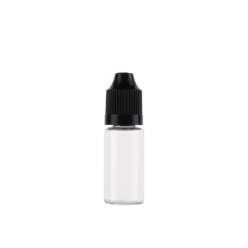 FCC Plastik PET V3 Boş Ejuice Şişesi Sigara E sıvı Şeffaf Şişe Renkli Vidalı Kapak