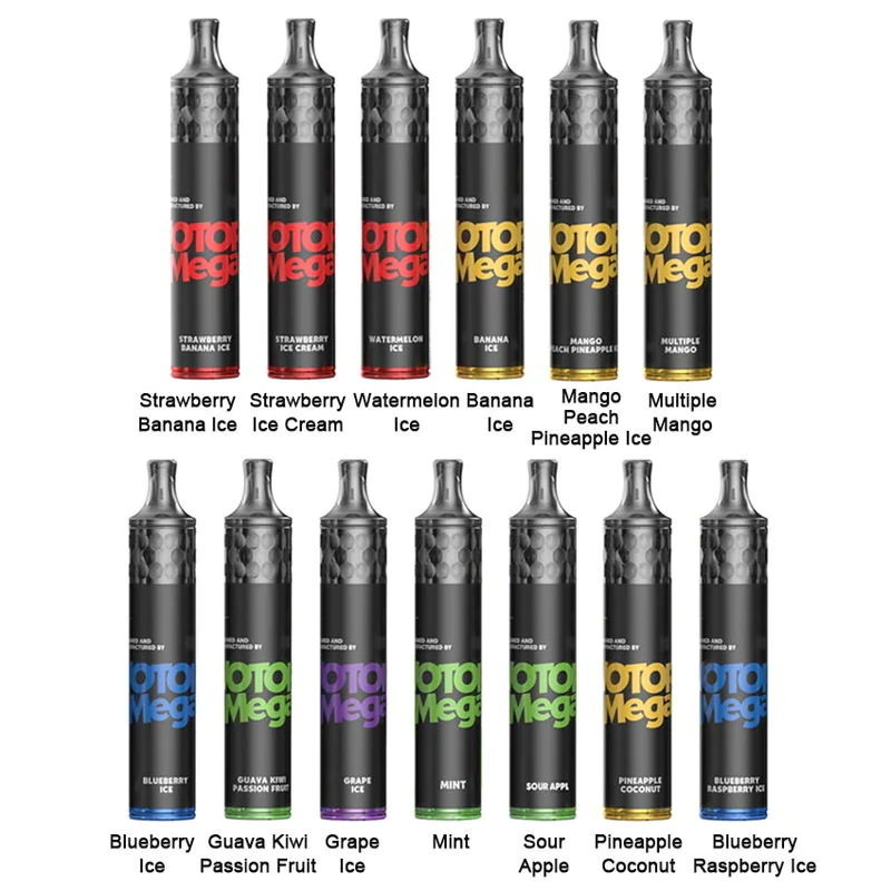 Wotofo Mega Tek Kullanımlık Pod Vapes Kiti 1500 Puffs 980ma 5ml E Sıvı 1.6ohm Tel