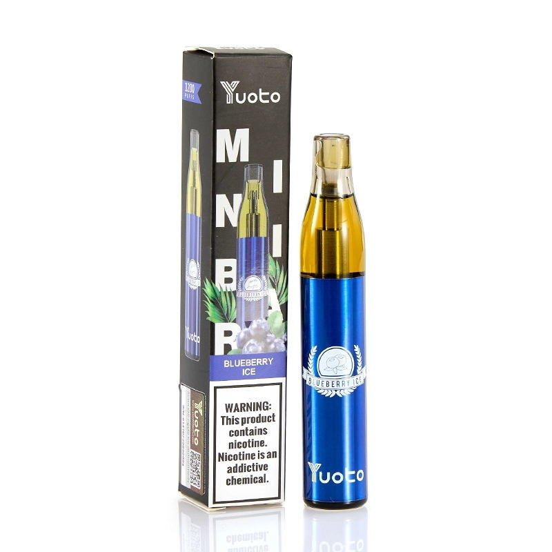Mini Bar Tek Kullanımlık Vape Kiti 1200 Ponponlar 650mah 4ml Meyve Aromalı Pod Cihazı