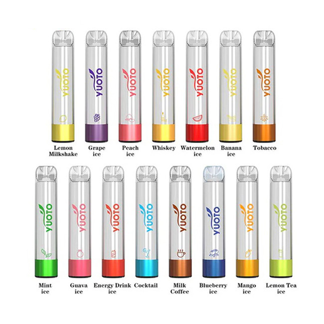 2000 Puffs 850mah 5ml Aromalı Pod Vapes Yuoto Shine Pro Tek Kullanımlık Vape Kiti