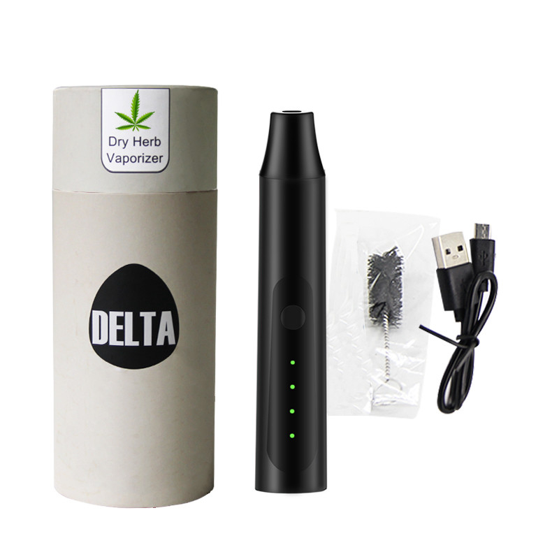 Hediye Kutusu Kuru Ot Buharlaştırıcı Hugo Buhar Delta Kurutma Buharlaştırıcı Kiti 2200mah