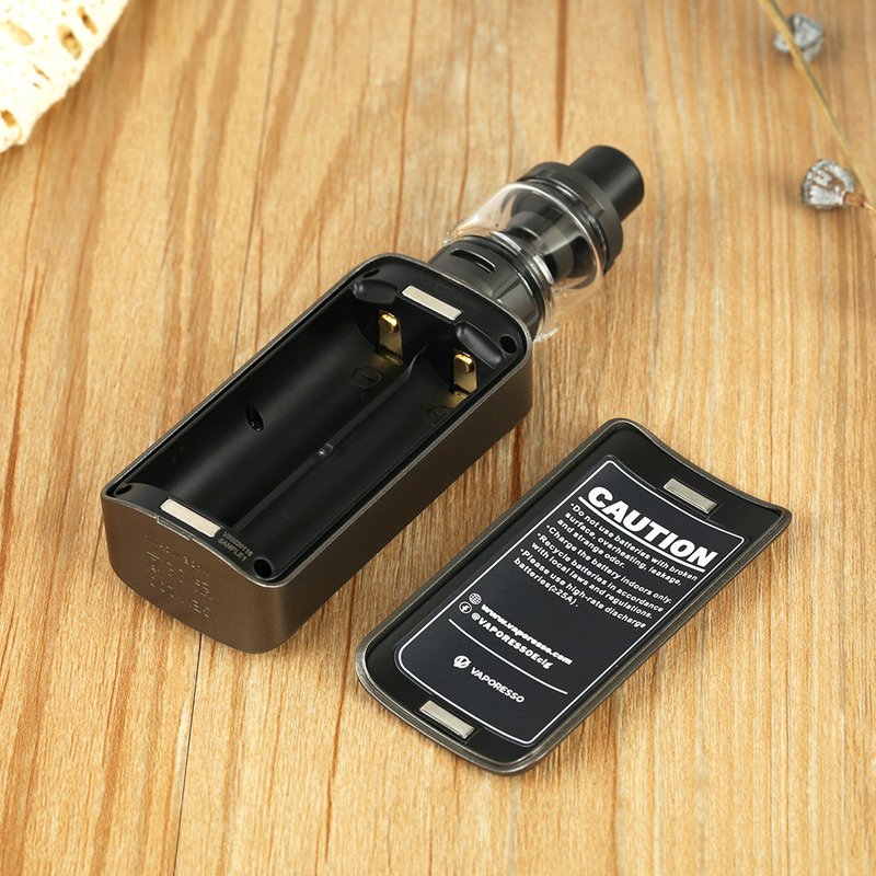 8ml Turbo Hava Akış Sistemi Kutusu Mod Kitleri Çift 18650 Pil 44 x 29 x 138.5mm