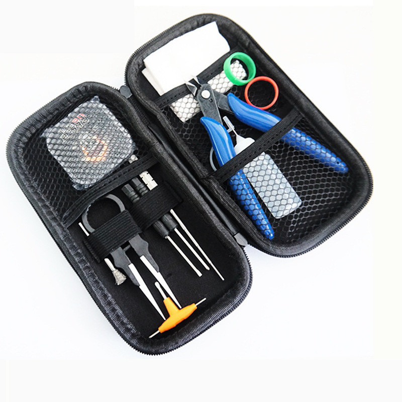 Elektronik Sigara Aksesuarları X6 Vape Tool Kit DIY Bobin Yapı Alet Kiti Pense