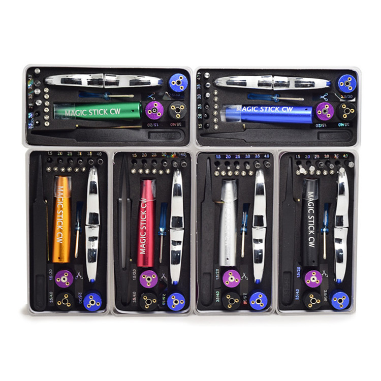 Elektronik Sigara Aksesuarları Bobin Vape Sarıcı Araç Kiti DIY Vaping Sub Ohm Araçları Cımbız 6 - In - 1