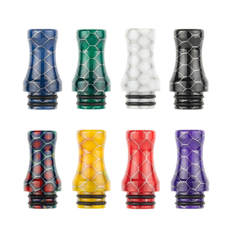 Reçine 510 Vape Damla Ucu AS258S Rastgele Renkli E Sigara Aksesuarları