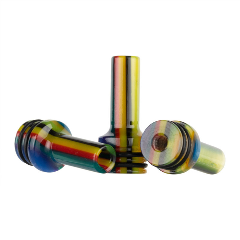 AS285 Reçine Gökkuşağı 510 MTL Vape Kalem Atomizer Kartuşları İçin Özel Vape Damla İpuçları