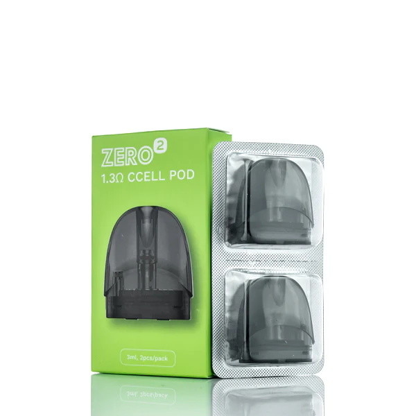 Vaporesso Zero 2 Boş Vape Pod Kartuşu 2 adet 1.3ohm Ccell (1.0ohm Mesh Pod'lar)