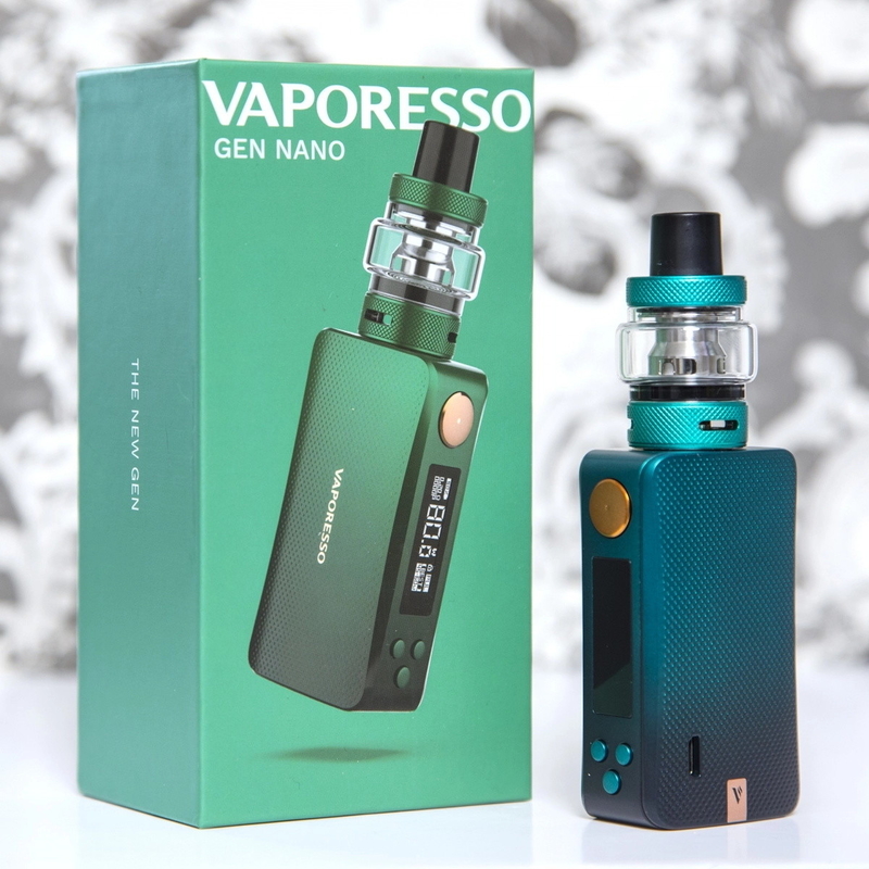 Vaporesso Gen Nano Kutu Kiti 2000mah Dahili Pil Gtx Bobin 80w Kutu Mod Setleri