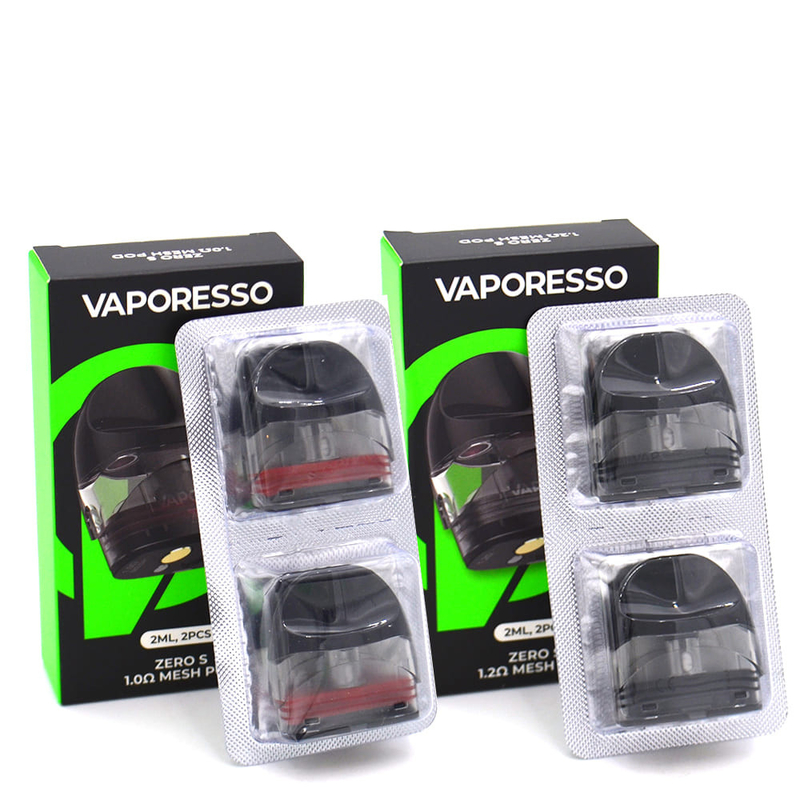 Vaporesso Zero S Kartuş 2ml 1.2ohm Üst Dolum MTL Vaping Boş Pod Kartuşları