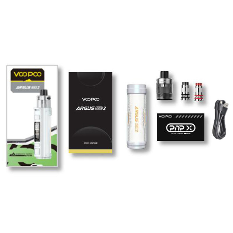 Voopoo Argus Pro 2 Pod Mod Kit 3000mAh Dahili Pil 5ml PnP X 0.15ohm 0.3ohm bobin