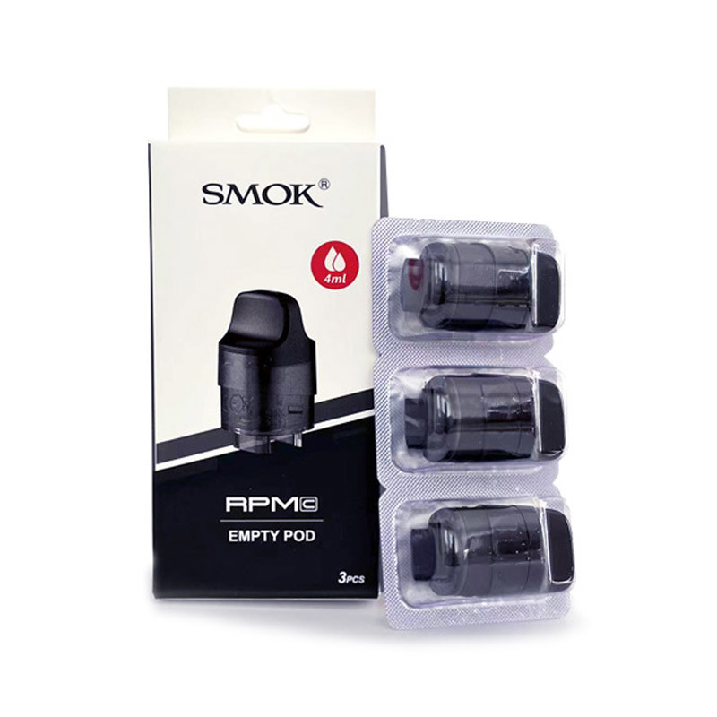 SMOK RPM C Boş Pod Patron 4ml 3pcs/pack Standart Paket Tipi