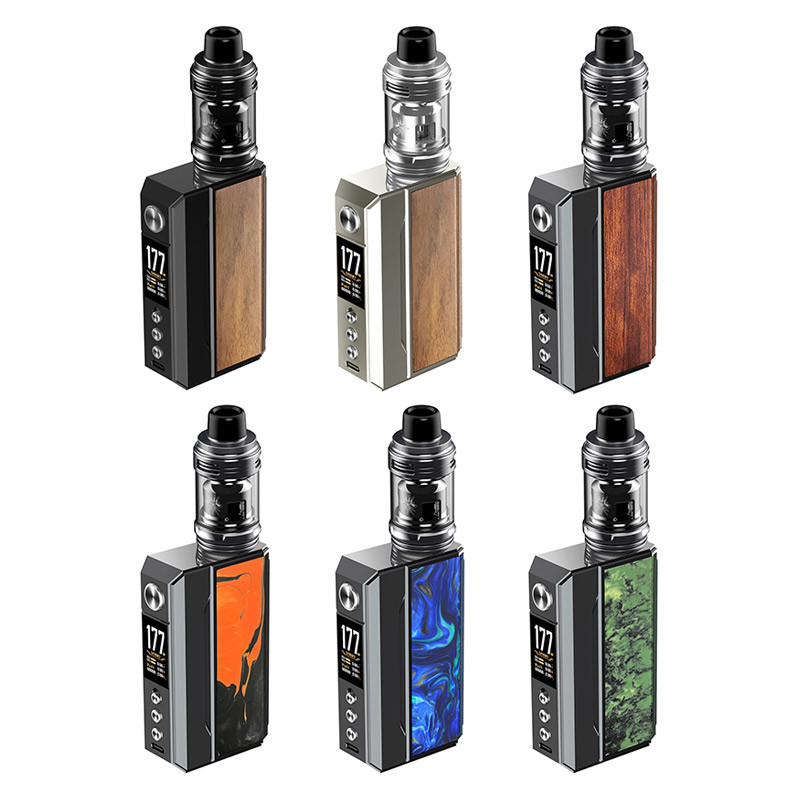 Voopoo Drag 4 Kit 177w 4ml 5.5ml Tüm Pnp Bobinleri için Uforce-L Tank Çift 18650 Pil Kutusu Kits