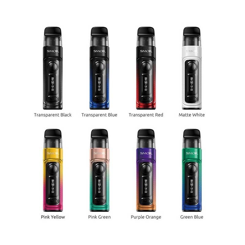 SMOK RPM C Pod Kit 1650mAh 2.5ohm RPM 2 Bobin 4ml RPM C Pod Kartüsü 50W Kitler